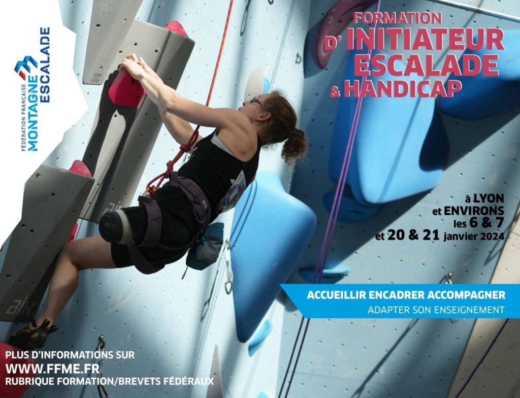 Formation : Initiateur Escalade & Handicap
